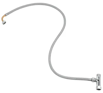 Zdjęcie produktu dla Zestaw przyłączeniowy 14074 do nasadki prysznicowej Bau ceramic chrome