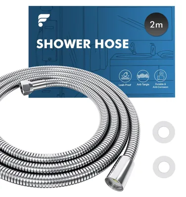 Obrázok produktu pre Flexibilná sprchová hadica dĺžky 2 metre, vyrobená z nehrdzavejúcej ocele