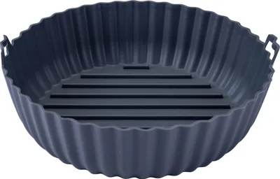 Immagine prodotto di Stampo per Friggitrice ad Aria Rotondo in Silicone 19 cm, Fackelmann, Stampo per Airfryer, lavabile in lavastoviglie