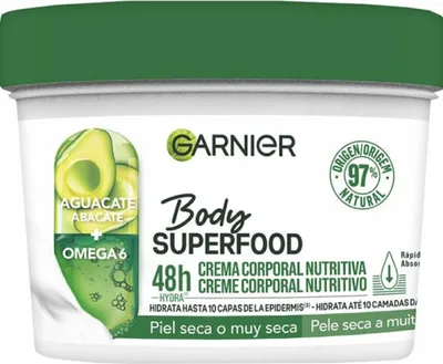 Obrázek produktu pro Garnier Body Superfood Vyživující avokádový tělový krém 380ml