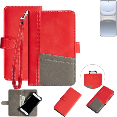 Produktbild von K-S-Trade Handy Schutzhülle für Vivo iQOO 13 Hülle Portemonnee Brieftasche Klapphülle Kartenfächer Flip Wallet Case Etui