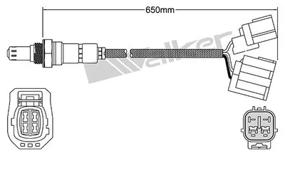 Produktbild von VEGAZ Lambdasonde für MAZDA 6 Station Wagon (GY) ULS-363