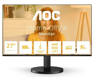 Image de AOC Q27B3CF2 27" IPS 2560x1440/16:9/350cd/m2/1ms HDMI USB Headphone Out