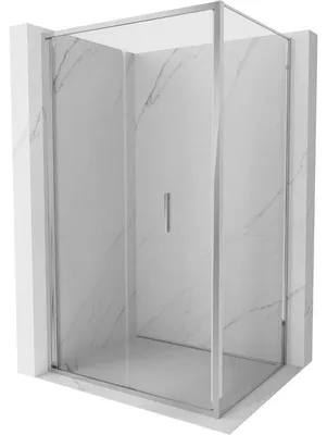 Obrázek produktu pro Mexen Exo skládací sprchový kout 110 x 85 cm, transparentní, chrom - 816-110-085-01-00
