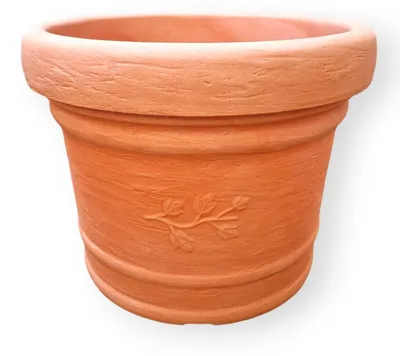 Productafbeelding van Plastic Bloempot in Terracotta Look 50 cm