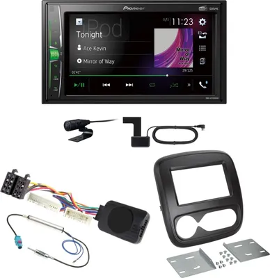 Produktbild von Pioneer DMH-A3300DAB USB DAB+ MP3 Digitalradio Einbauset für Opel Vivaro B