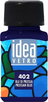 Immagine prodotto di Maimeri Idea Vetro Vernice Blu di Prussia 402 60 ml 1 pezzo
