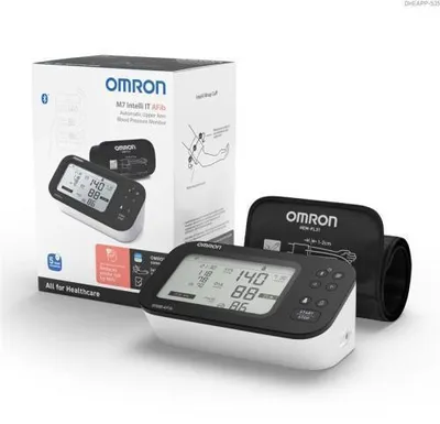 Immagine prodotto di Monitor della pressione sanguigna del braccio superiore di Omron M7 Intelli IT Afib 1 pz