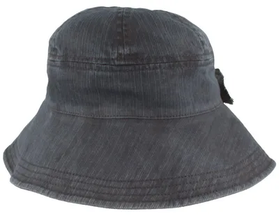 Mayser Sonnenhut Sara in Baumwolle mit Schleife UV-Schutz 80 in blau