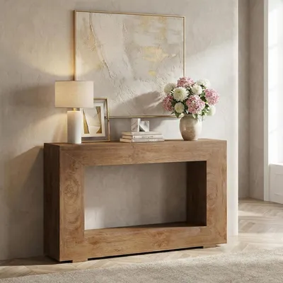 Produktbild von Konsole – Beistelltisch – Sideboard – Landhausstil – 120x30x83,5 cm – Spanplatte