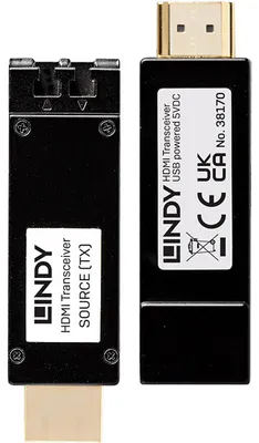 Obrázok produktu pre Lindy 38170, 3840 x 2160 px, AV vysielač a prijímač, 300 m, Čierna