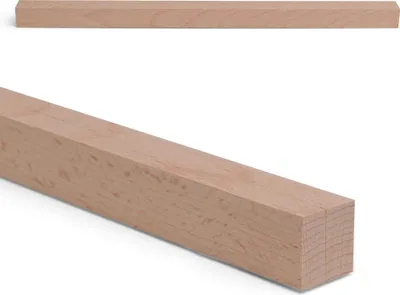 Produktbild von Holzleiste - Buche gehobelt - 20 x 20 x 700 mm