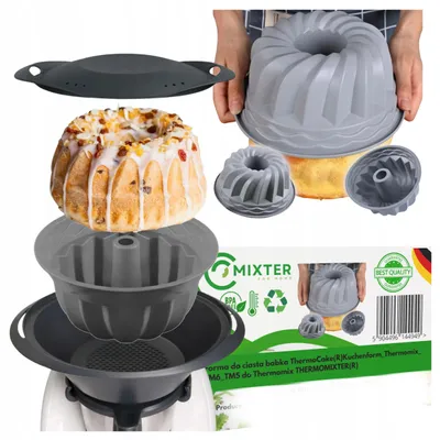 Produktbild von Silikon-Babkaform für Thermomix TM5 TM6 zum Dampfgaren