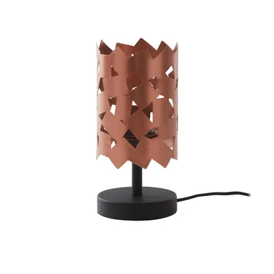 Produktbild von Lucande Tischleuchte Aeloria, kupfer, Eisen, Ø 12 cm, E27