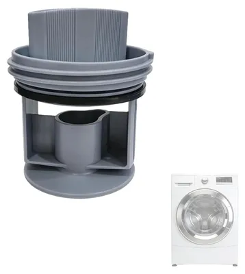 Imagen del producto de Desagüe para lavadora – Reemplazo universal para el filtro de la bomba de la lavadora