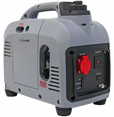 Image de Groupe électrogène mobile à essence 1000 W avec 1 prise 230 V