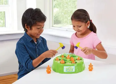 Produktbild von Vang die Mollen - Smash a Mole Aktionsspiel - Lehrreiches Whack-a-Mole Spiel für Kinder ab 4 Jahren