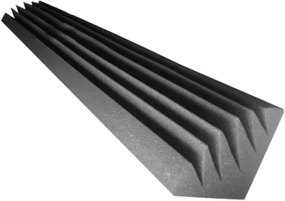 Obrázok produktu pre 2-balenie – Akustické penové rohové basové lapače | Akustické penové panely | Akustická úprava | Zvukovo-absorbujúce rohové bloky [2x KLIN-MIN | 200 cm]