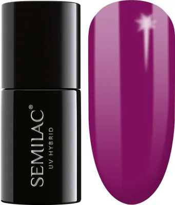 Image de SEMILAC Vernis hybride 034 Mardi Gras - 7 ml