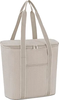Produktbild von reisenthel thermoshopper, Isotasche, isolierte Tasche, Shopper, Einkaufstasche, Herringbone Sand, 15 L, OV6049