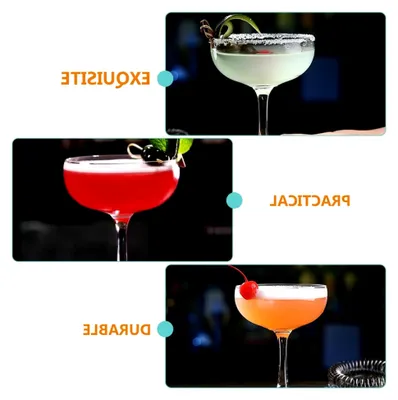 Produktbild von Cocktailglas aus Glas mit elegantem Design, langlebig und hochwertig verarbeitet für Feiern und den Heimgebrauch