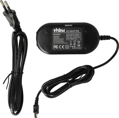 Produktbild von vhbw Netzteil kompatibel mit Nikon Coolpix L330, L830, P600, L810, L820, L120, S810c, L100, S810, L110 Kamera, Digitalkamera, 2m