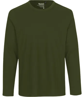 Produktbild von Neutral - T-Shirt für Herren Langärmlig LT4429 (S) (Militär)