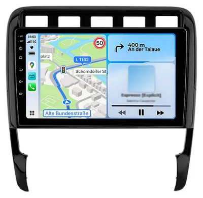 Image de 6+128GB Android Autoradio pour Porsche Cayenne à partir de 2002 Navi Carplay Bluetooth RDS DAB+ 2Din