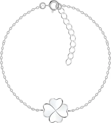 Image de Bracelet en argent Quatrefoil