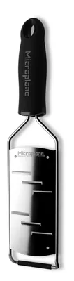 Produktbild von Microplane Gourmet Reibe große Raspel schwarz