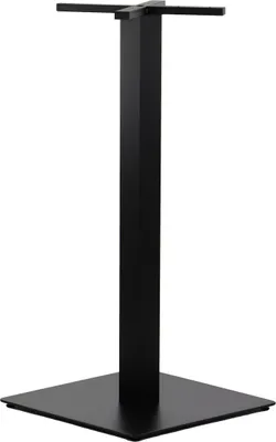 Produktbild von Tischgestell aus Metall SH-5002-6/H, für Büro, Hotel, Restaurant, Maße 50x50x110 cm, Schwarz