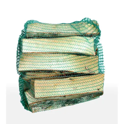 Produktbild von KAMINHOLZ Laubholz Mix 30-33 cm im Netz 12,5 dm³, kammergetrocknet unter 20% im Kern.