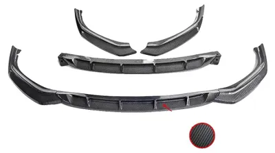 Immagine prodotto di Spoiler anteriore, stile M Performance, in plastica ABS resistente, grigio scuro