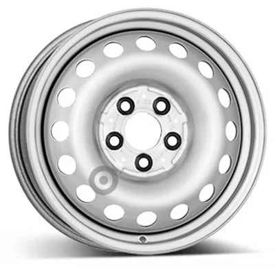 Produktbild von 16 Zoll Stahlfelge ALCAR 16"x6.5" 5x112 PCD ET52 66.50mm Felge Silber