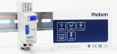 Produktbild von Elektromechanische Trappenschaltklok für DIN-Rail 0870002