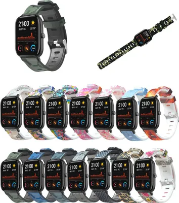 Image de Bracelet de montre Bakeey Camouflage Design Unique pour Amazfit GTS Smart Watch - NO.3