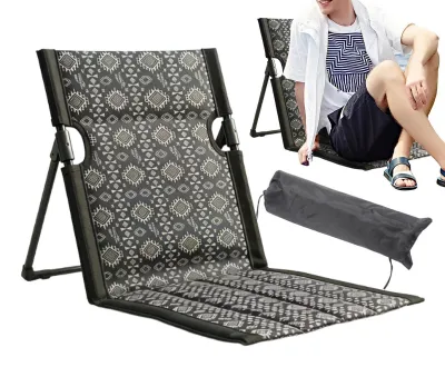 Obrázek produktu pro Skládací plážová židle s nastavitelným opěradlem pro venkovní použití