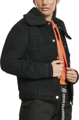 Produktbild von Urban Classics Ladies - OVERSIZED SHERPA Cord Jacke - 5XL