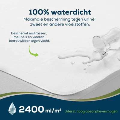Produktbild von Waschbare Bettschutzeinlage, 50x90 cm, 2 Stück, , für Kinder und Camping
