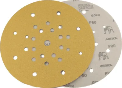 Produktbild von Mirka GOLD 225mm Grip 27H Schleifpads 1 Stk. 80