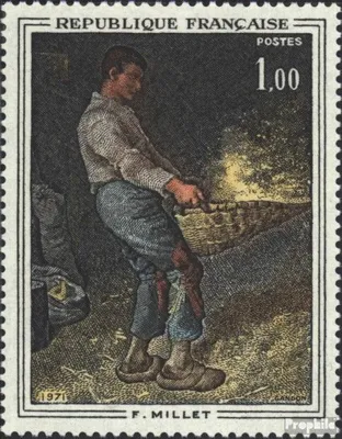 Produktbild von Briefmarken Frankreich 1971 Mi 1744 (kompl.Ausg.) postfrisch Kunst