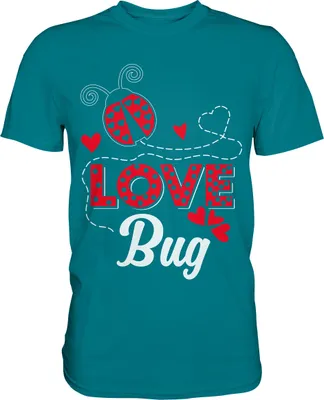 Produktbild von Marienkäfer Insekten T-Shirt – Diva Blue / L