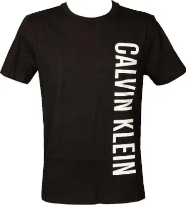 Immagine prodotto di T-shirt uomo CK CALVIN KLEIN manica corta girocollo con stampa logo davanti puro cotone cotone articolo KM0KM00998, S, Cotone 100%