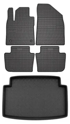 Immagine prodotto di Tappetini gomma SolidPRO + bagagliaio per MG 4 2022- 5 pezzi