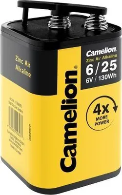 Produktbild von CAMELION Zink-Luft-Alkaline 6V 4LR25 Blockbatterie