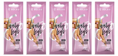 Productafbeelding van Soleo Lovely Legs krachtige bruiningslotion voor moeilijk bruinende benen 5 stuks