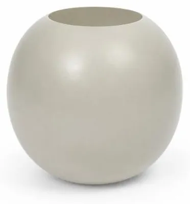 Produktbild von Branded By Kerzen- und Teelichthalter Mick Taupe - Ø 8 × 8 cm