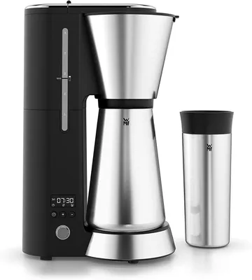 Productafbeelding van WMF 412260011 KÃÅCHENminis Aroma filterkoffiezetapparaat met thermoskan zilver