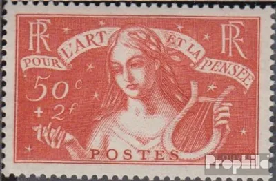 Produktbild von Briefmarken Frankreich 1935 Mi 304 mit Falz Geistesarbeiter