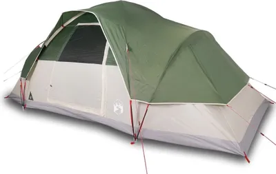 Image de Tente familiale à dôme 9 personnes vert imperméable